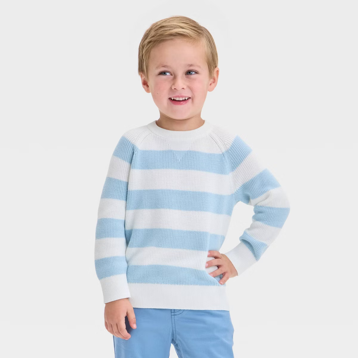 Toddler Boys' Pullover Crew Neck Sweater - Cat & Jack™ | Target