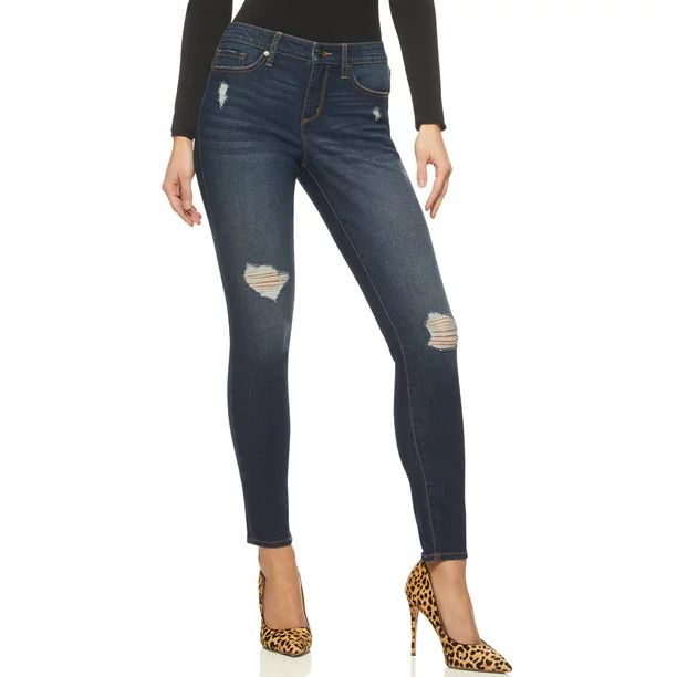 Sofia Jeans by Sofia Vergara Women's Sofia Skinny Ankle Jeans | Walmart (US)