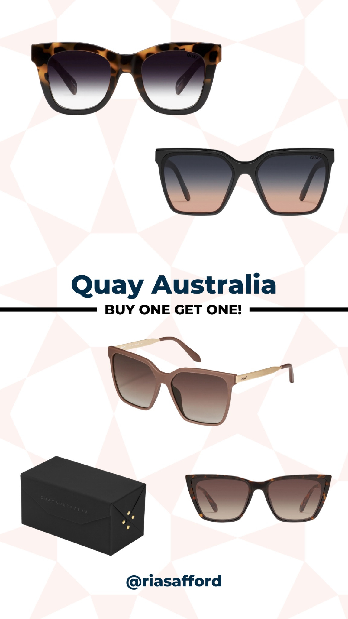 Stock up on some sassy shades! #quay #sunglasses #bogo #salealert

#LTKSaleAlert