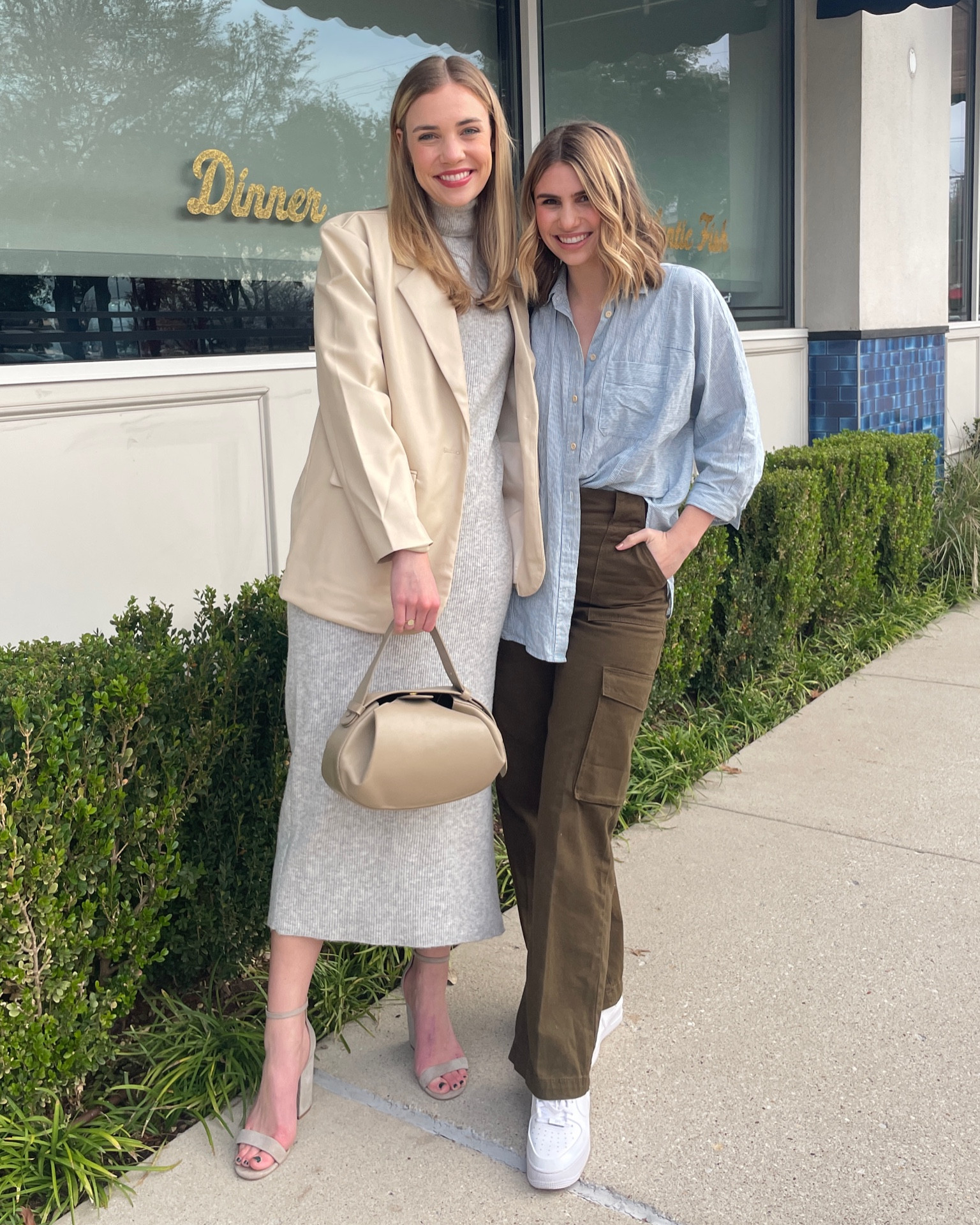 early bday dinner!! #leather #blazer #holidayoutfit #winterstyle 

#LTKworkwear #LTKstyletip #LTKSeasonal