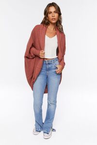 Ribbed Open-Front Cardigan Sweater | Forever 21 (US)