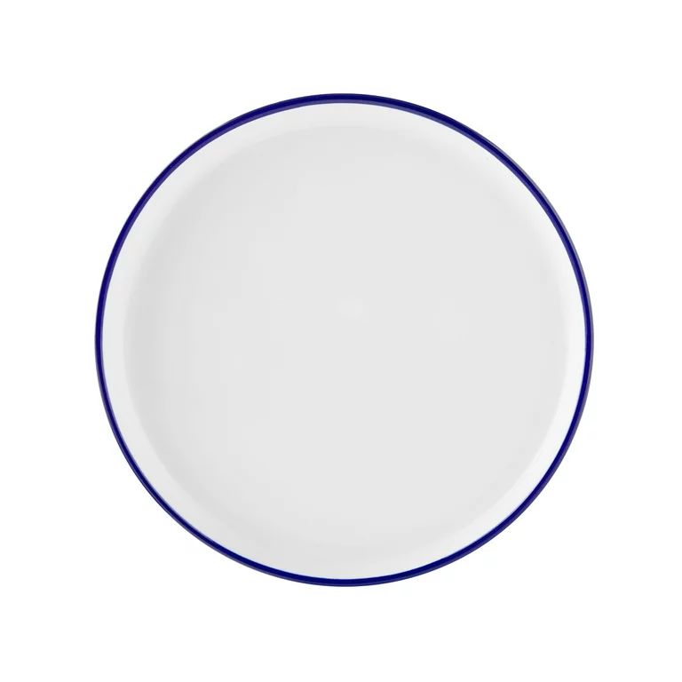 Mainstays Blue Rim Stoneware Salad Plate | Walmart (US)