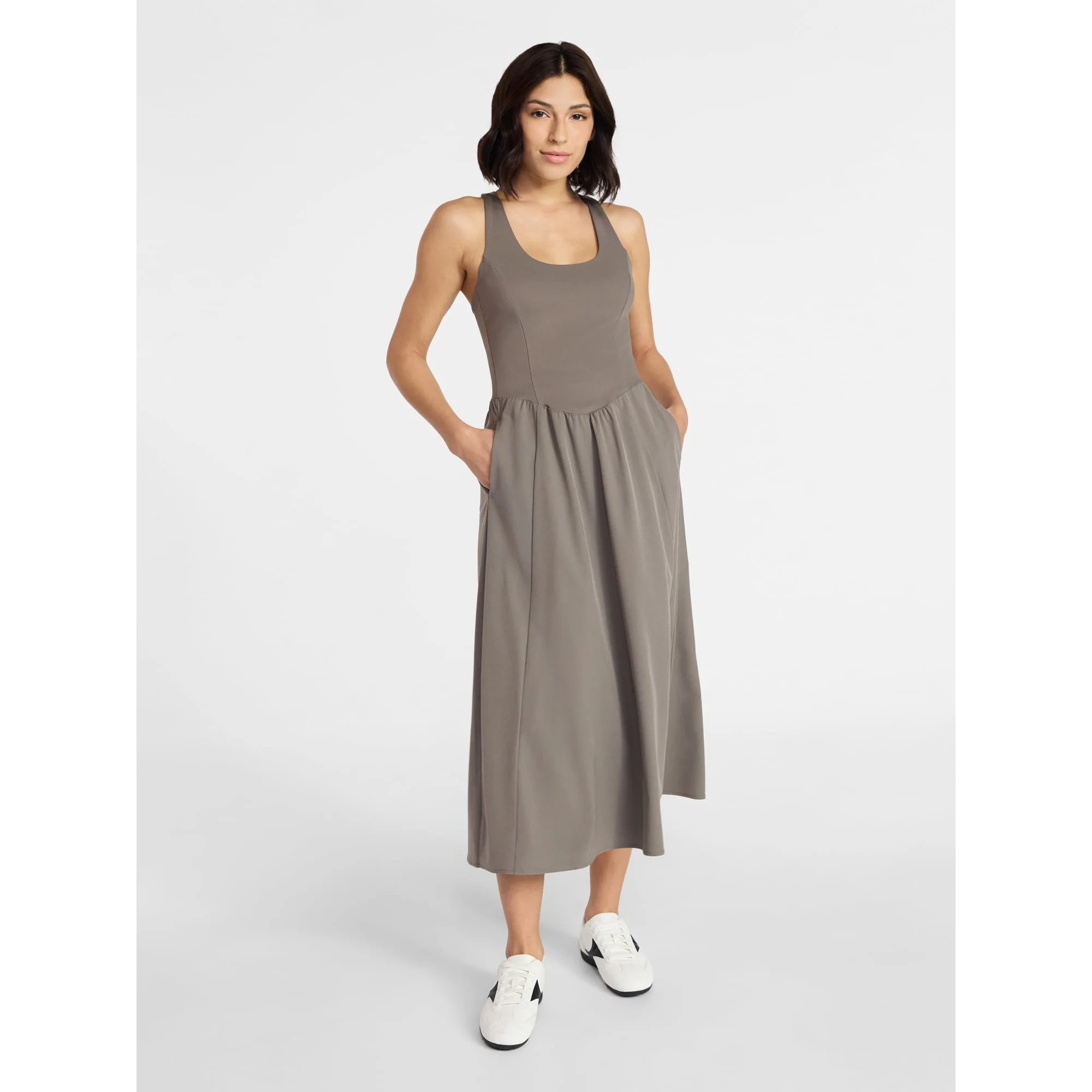 Avia Women's Stretch Woven Dress, Sizes XS-XXXL | Walmart (US)