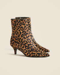 Click for more info about New Stevie ankle boots in leopard-print calf hair