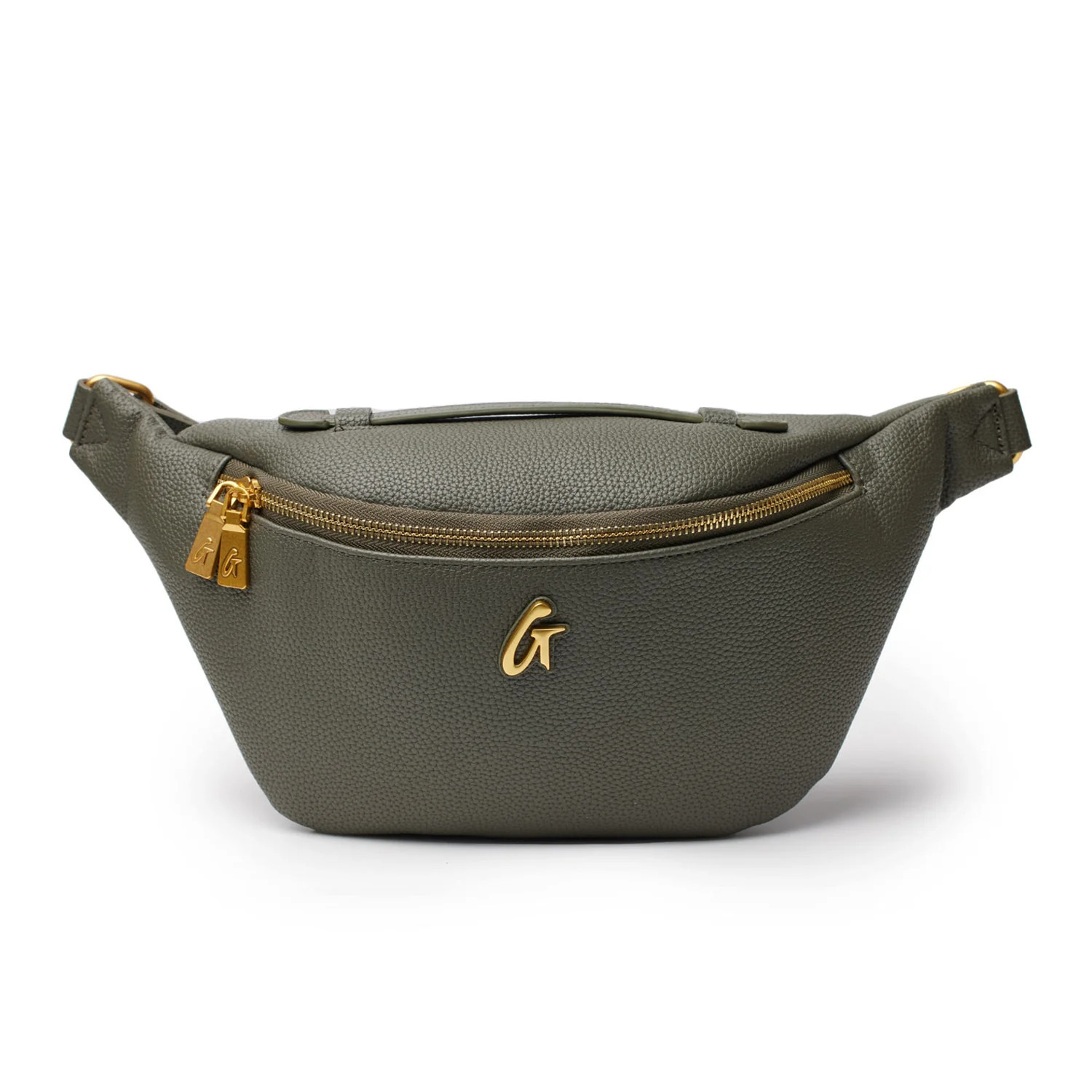 PEBBLE FANNY PACK - OLIVE GREEN | Glam-Aholic Lifestyle