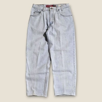 Vintage 90s Levis Silvertab Loose Jeans Mens 32x28 Light Wash Made USA Baggy Fit | eBay CA