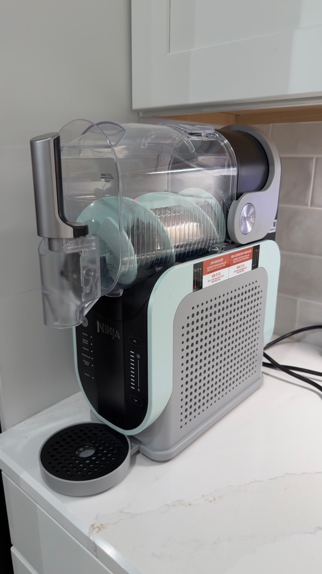 Homemade Wendy’s Frosty in the Ninja Slushi maker🤍 so easy + kid approved. 

Recipe: 1 tub Cool Whip, 7 oz sweetened condensed milk, 8 cups chocolate milk.

#ninjaslushie #wendysfrosty #athomedessert #momlife #kidapproved #kitchengadgets

#LTKHome #LTKmomlife #LTKfoodie