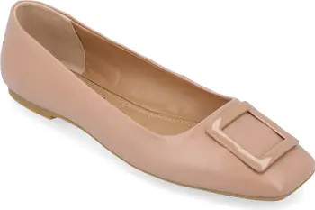 Zimia Square Buckle Flat (Women) | Nordstrom Rack