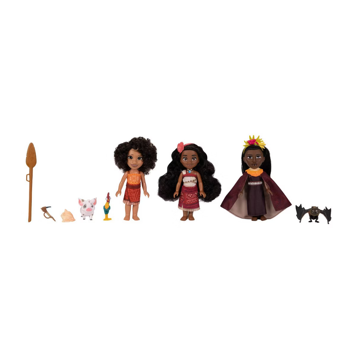 Disney Moana 2 6" Moana, Loto & Matangi Petite Gift Set | Target