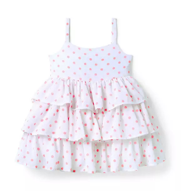 THINK PINK Mini Brittney Dress | Janie and Jack