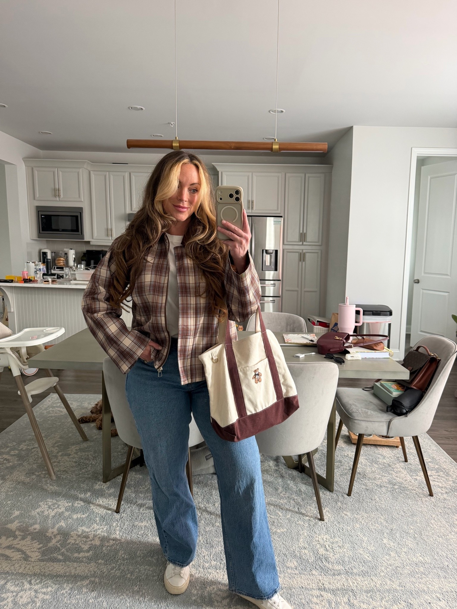 Plaid jacket 🍂🍁

#LTKmomlife #LTKSeasonal #LTKMidsize