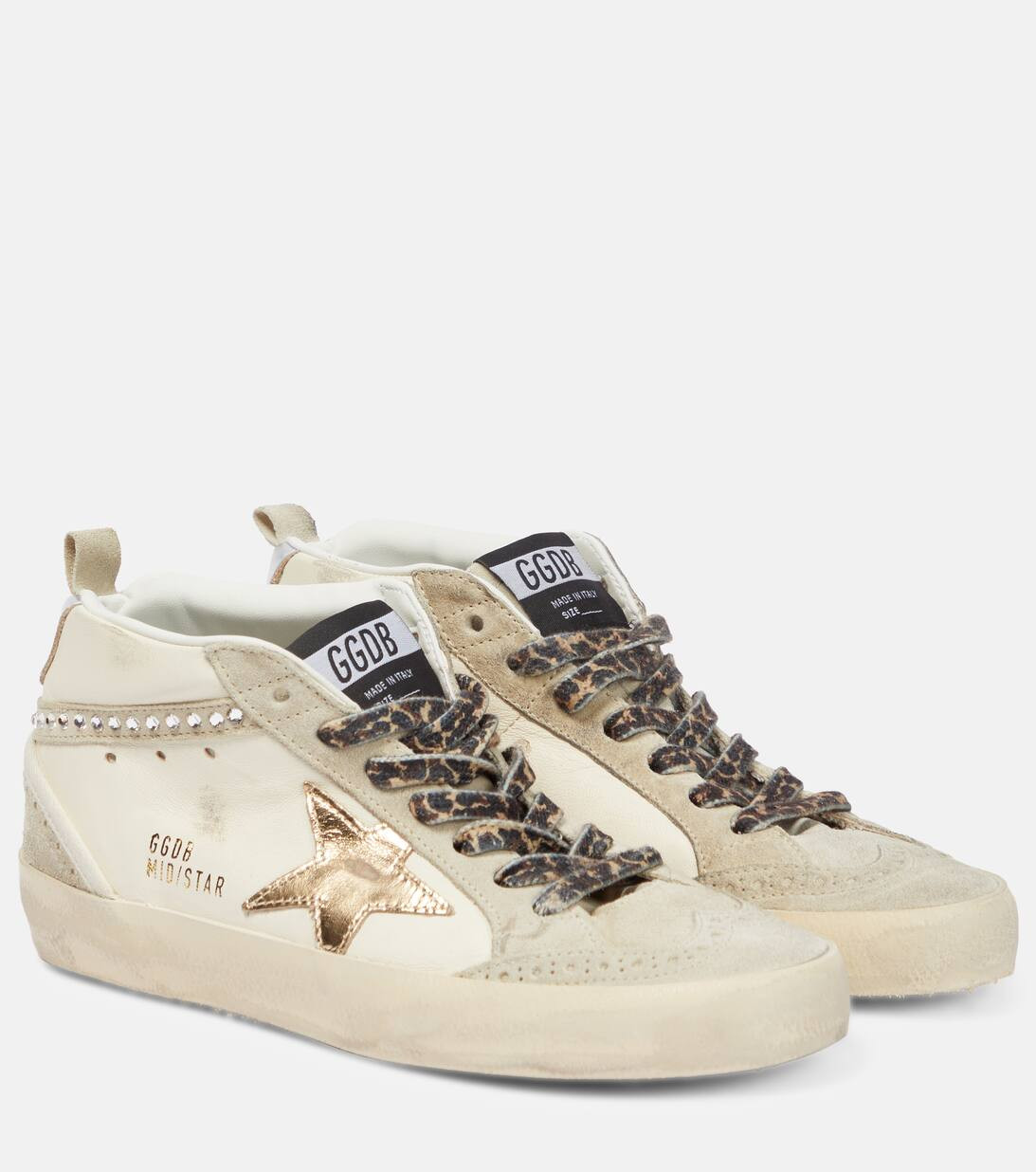 Mid Star suede and leather sneakers | Mytheresa (US/CA)