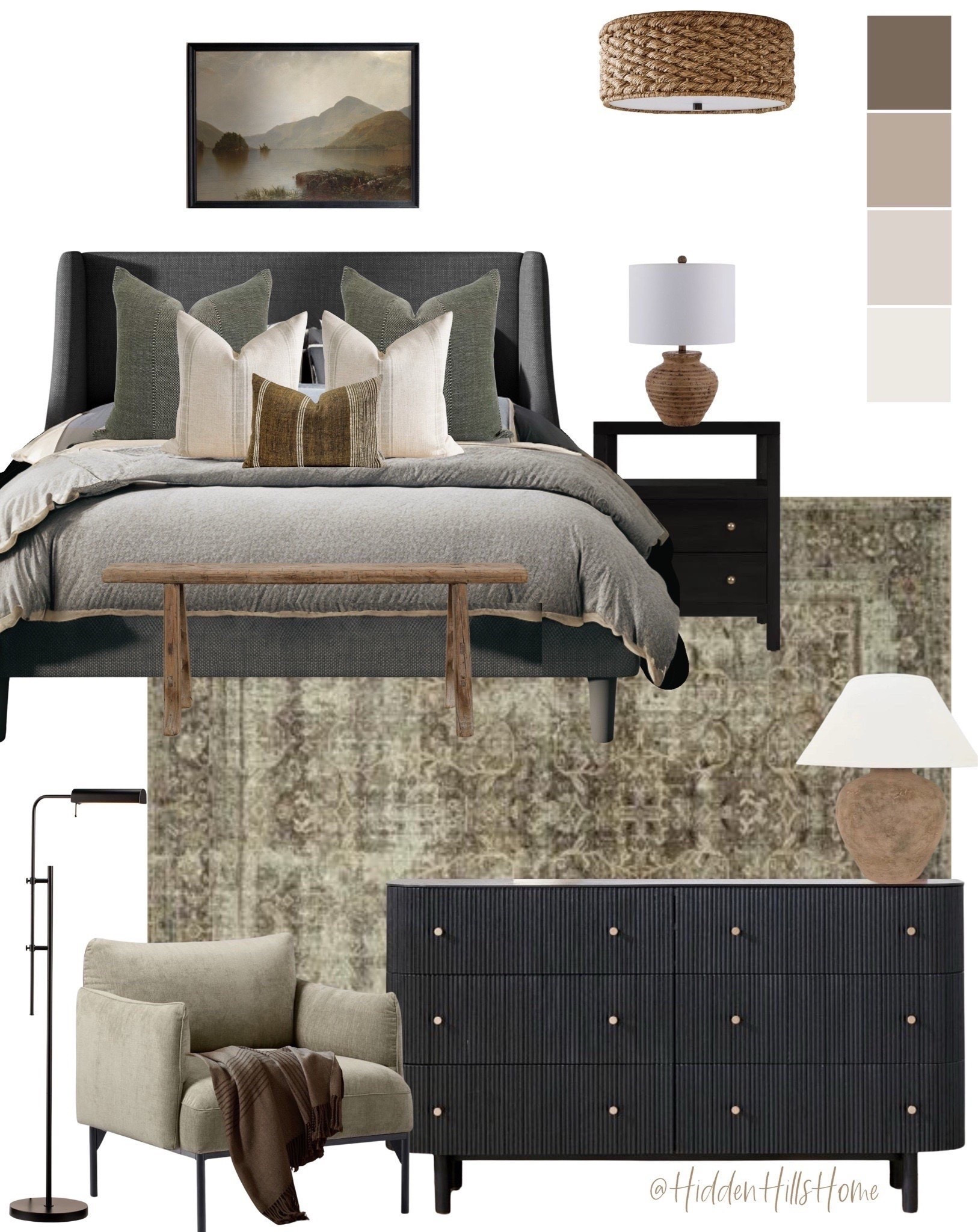 Bedroom decor, moody bedroom decor ideas, master bedroom design, primary bedroom decor mood board #bedroom #home


#LTKSaleAlert #LTKHome #LTKSeasonal
