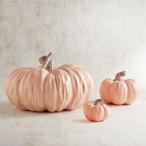 Apricot Resin Pumpkins | Pier 1 Imports