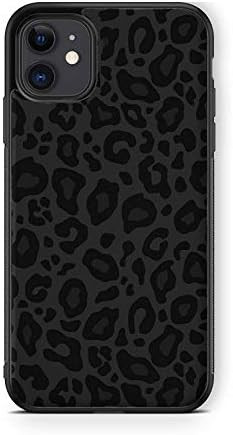 Hng Kiang Hu Compatible for iPhone 12 Case, iPhone 12 Pro Case, Black White Cheetah Leopard Cute ... | Amazon (US)