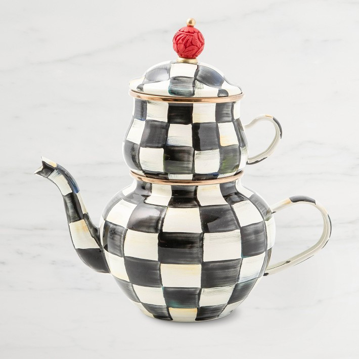 MacKenzie-Childs Courtly Check High Tea | Williams-Sonoma
