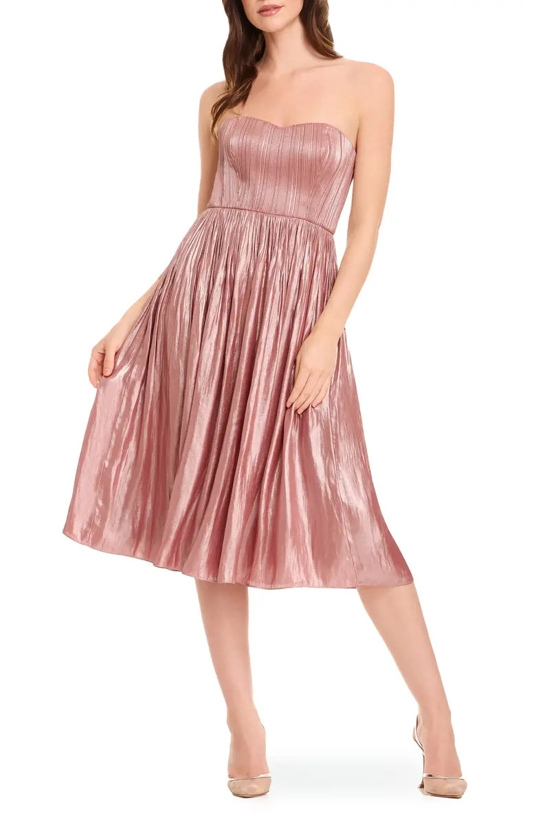 Tovah Strapless Fit & Flare Dress | Nordstrom