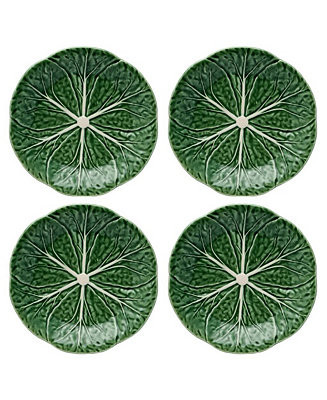 Bordallo Pinheiro Cabbage Salad Plates, Set of 4 - Macy's | Macy's