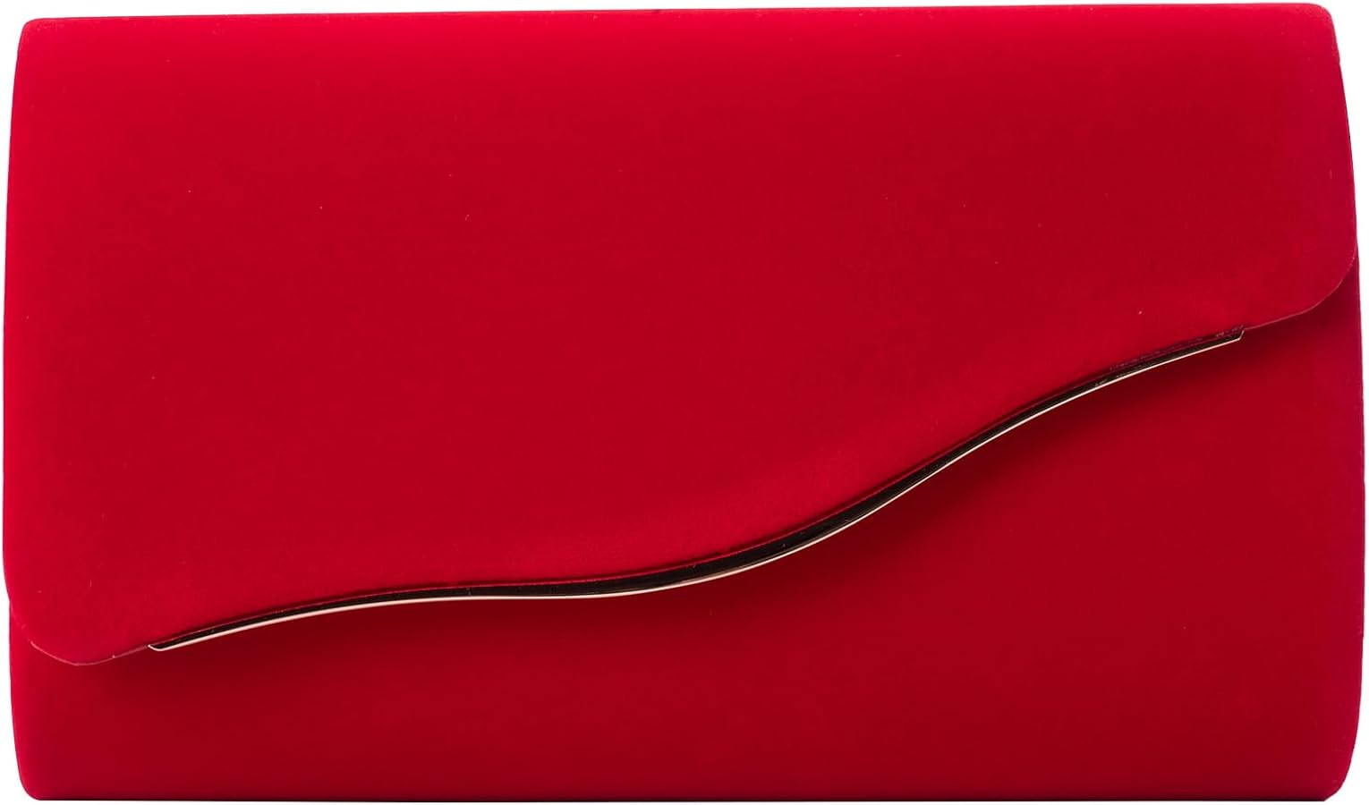 Clutch Purses for Women Evening Bag Faux Suede Formal Party Wedding Cocktail Prom | Amazon (US)