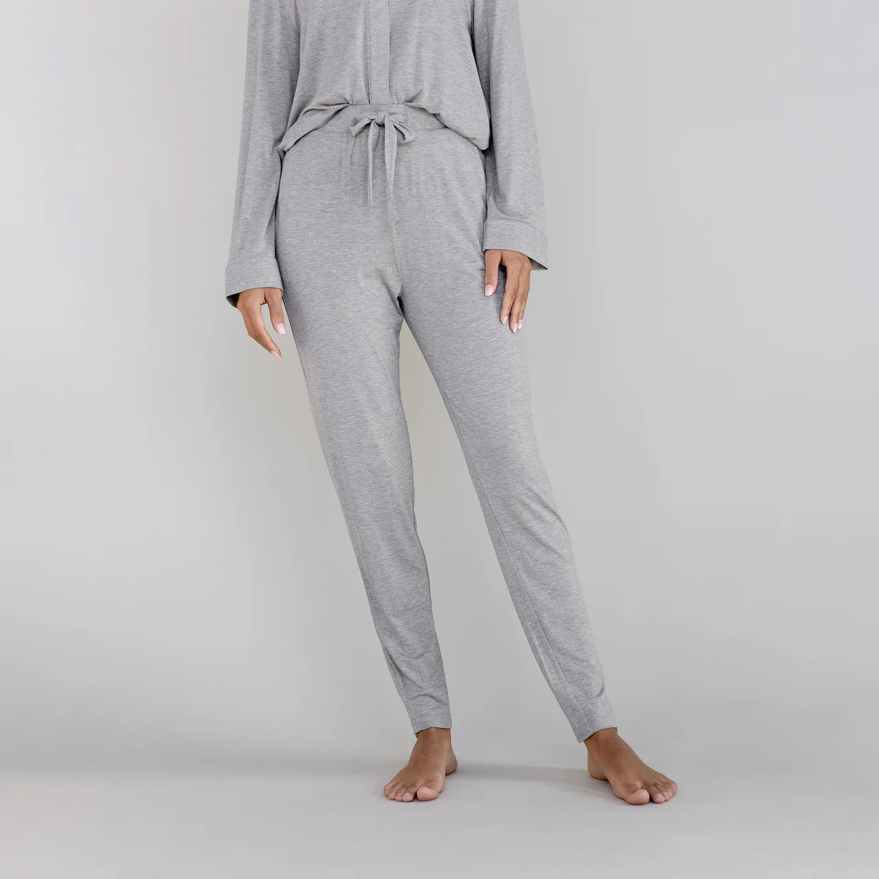 Women's Bamboo Stretch-Knit Long Sleeve Polo | Cozy Earth