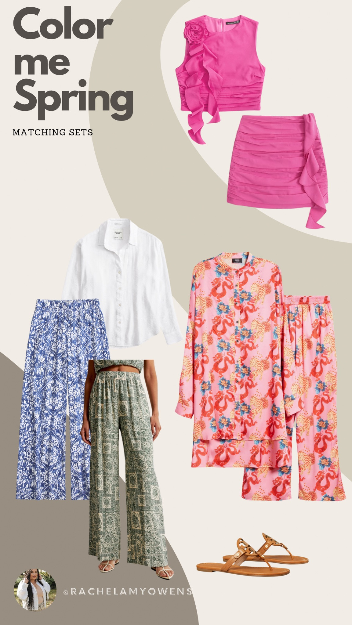 Bring some color into your wardrobe this spring with matching sets and coordinating pieces! Which is your fave? Perfect for a beachside party or nighttime event! #ltkmidsize #midsizefashion

#LTKstyletip #LTKSeasonal #LTKfindsunder50