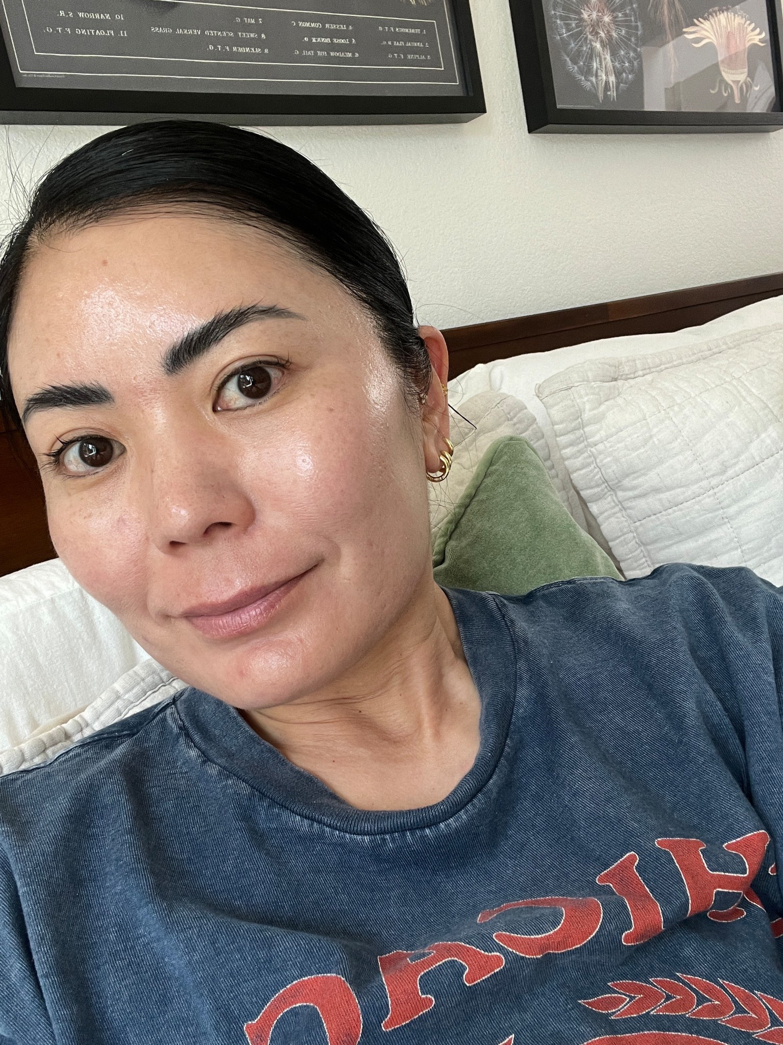 Morning skincare routine 