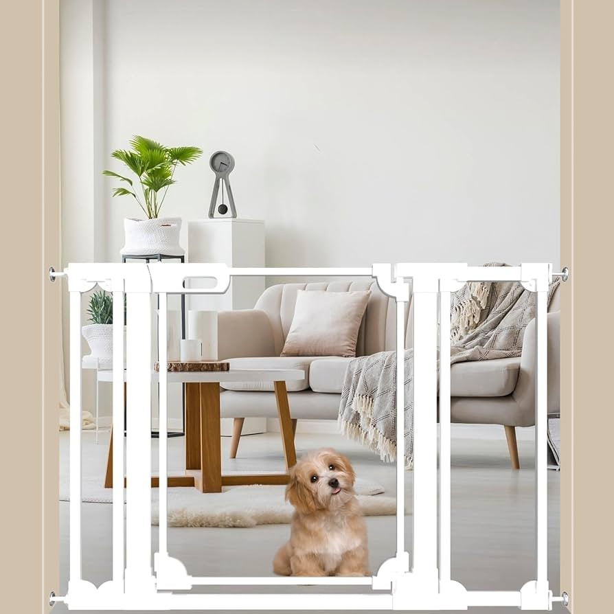 WAOWAO Clear Baby Gate for Stairs Modern Design Acrylic Auto Close Pet Gate, 29.52-47.24" Wide Sa... | Amazon (US)