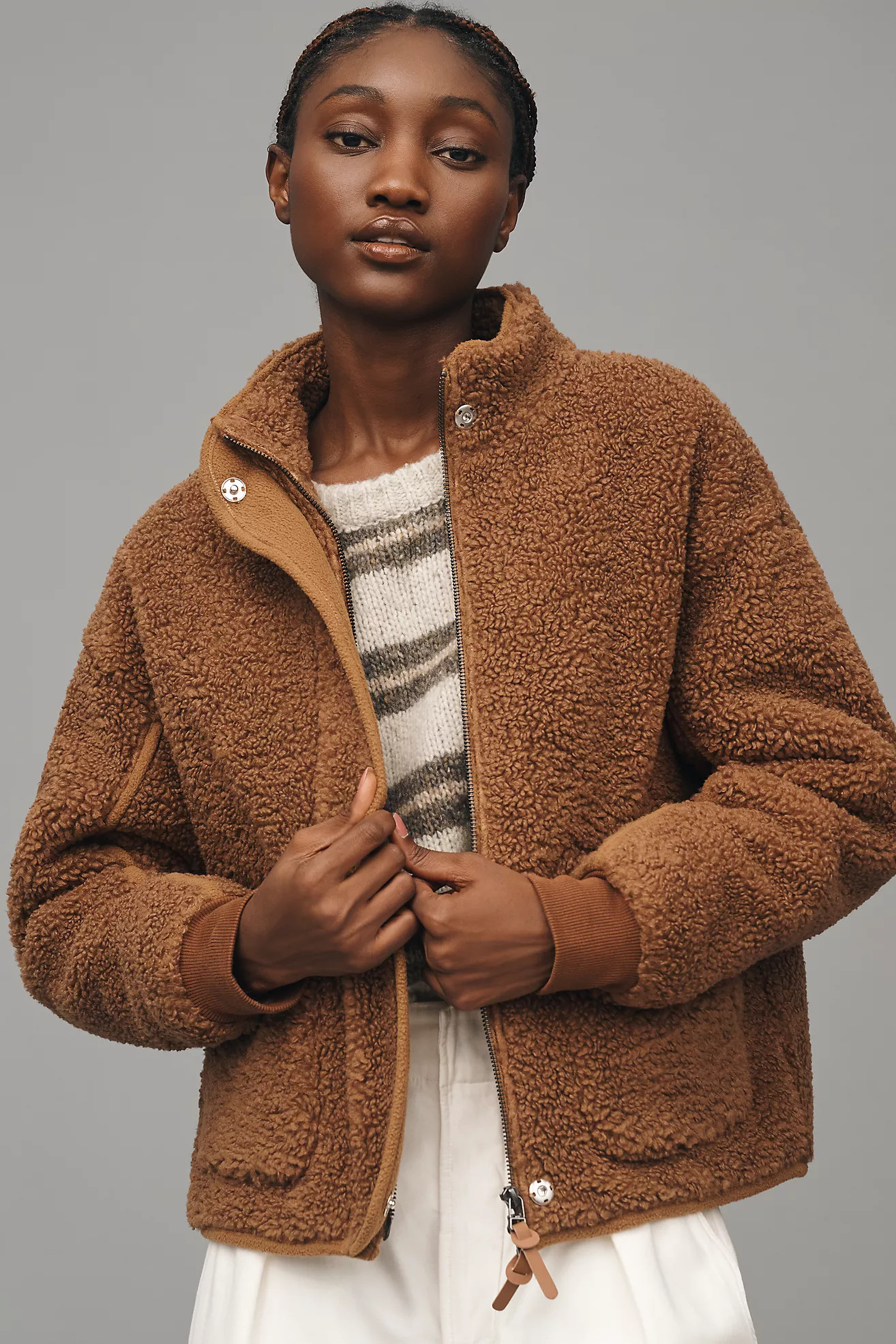 By Anthropologie Sherpa Pullover | Anthropologie (US)
