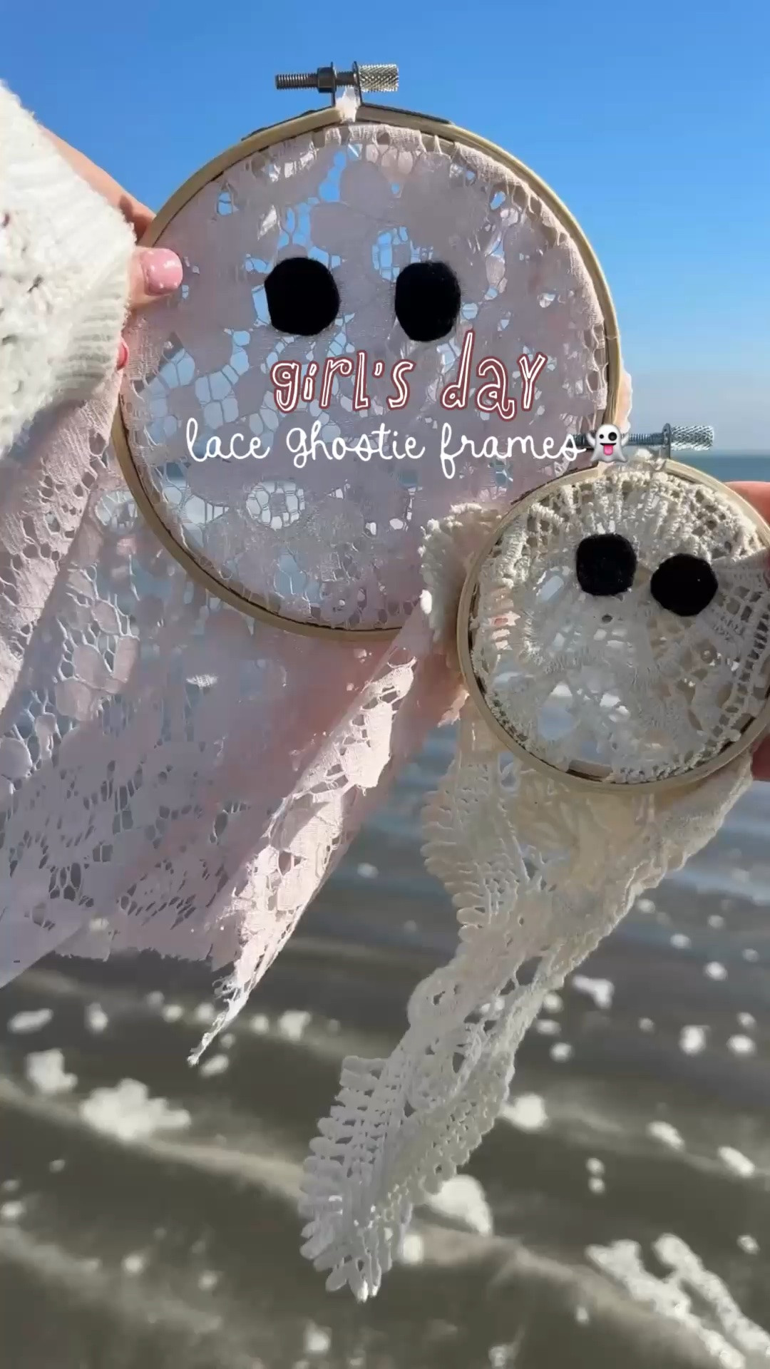 Ghostie frames! Perfect for thrifted fabric or grandma’s doilies 👻🫶🏻

#LTKdayinmylife #LTKSeasonal #LTKHome