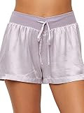 PJ Harlow womens Mikel Satin Boxer Short | Amazon (US)