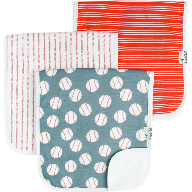 Burp Cloths | Slugger Premium Copper Pearl | Maisonette | Maisonette