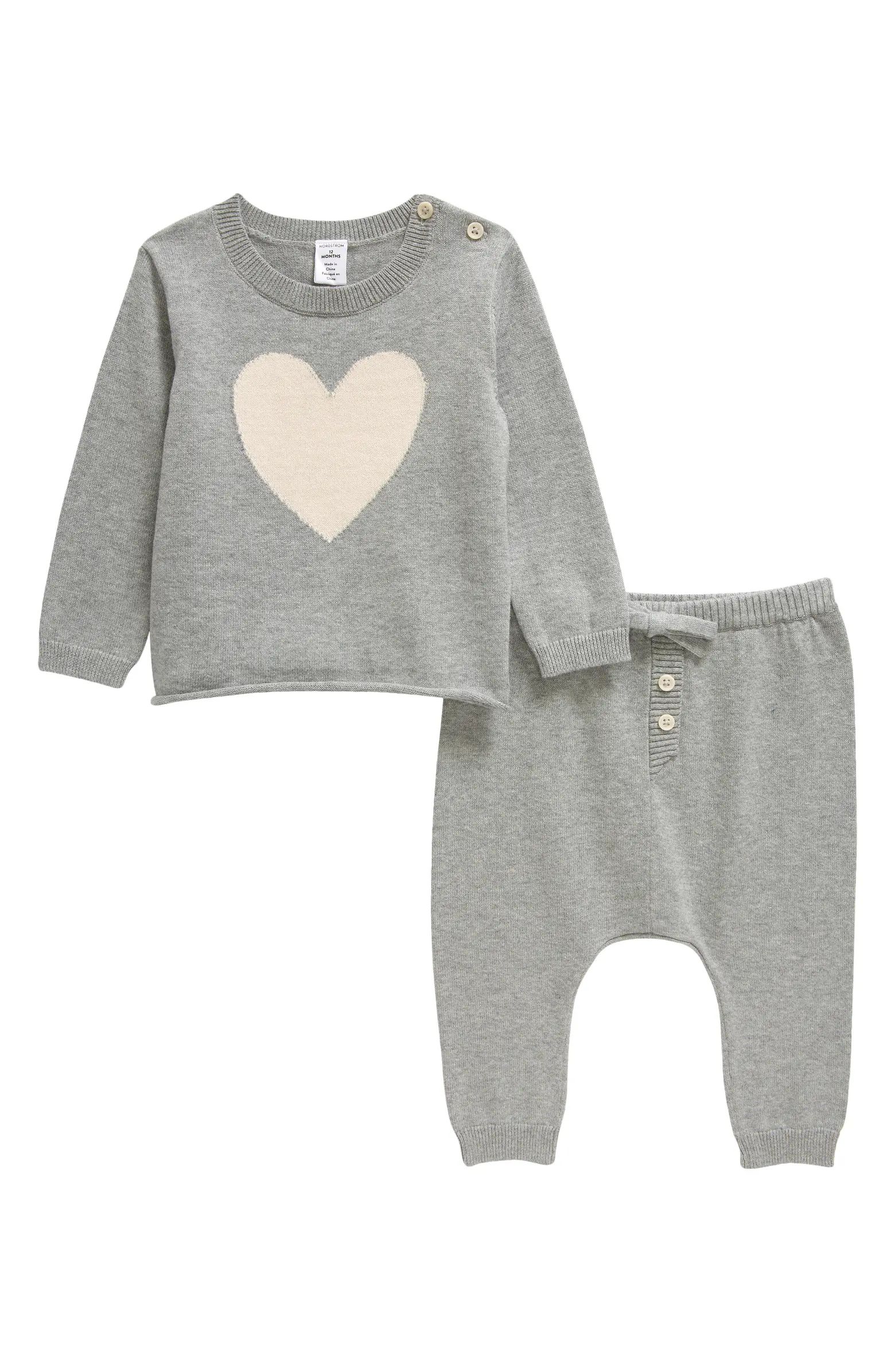 Nordstrom Graphic Sweater & Pants Set | Nordstrom | Nordstrom