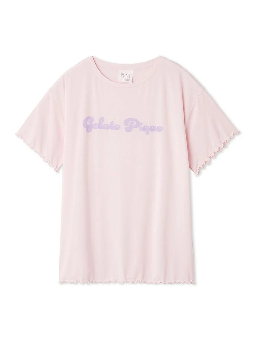 Cool Rayon Colorful Logo T-shirt | Gelato Pique