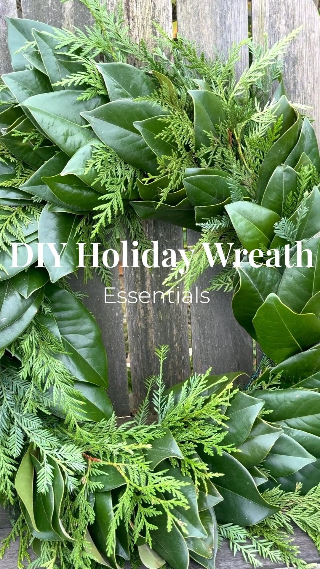 DIY Holiday Wreath essentials. Make a beautiful magnolia and cedar wreath! I shared my wreath form, floral wire, greenery, pruning shears, loppers and wire cutters we use at our flower farm in Northern California! I also shared a few beautiful fresh wreaths from Etsy! Amazon finds. Home Depot finds. Michaels finds. Walmart finds. DIY Christmas. 

#LTKSeasonal #LTKHoliday #LTKHome
