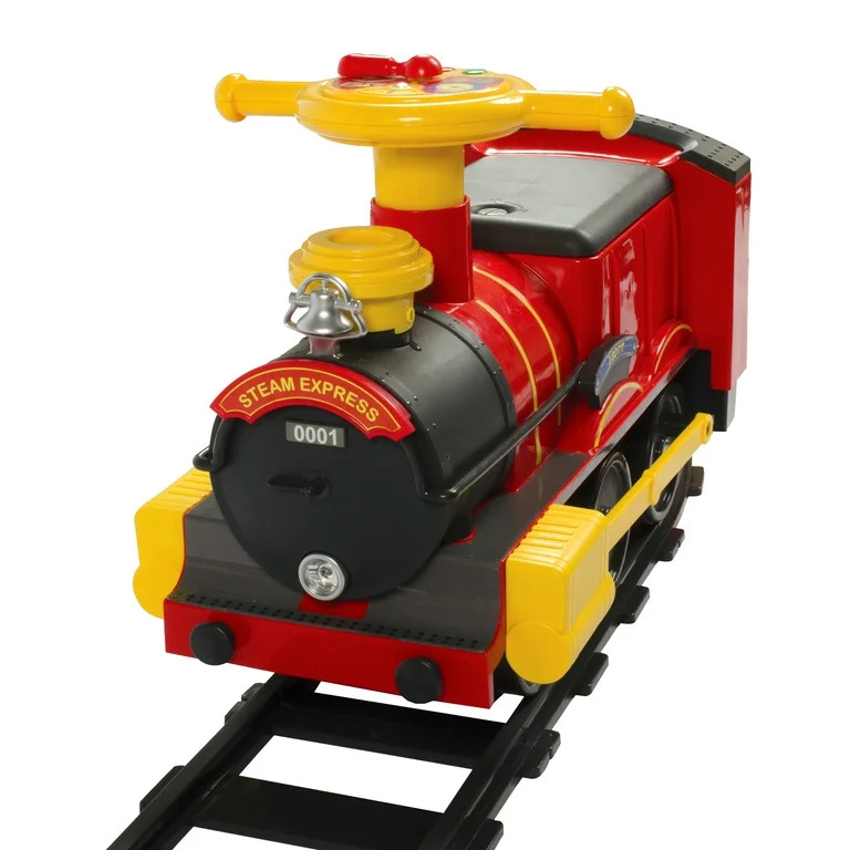Rollplay Steam Train 6-Volt Battery Ride-On Vehicle - Walmart.com | Walmart (US)