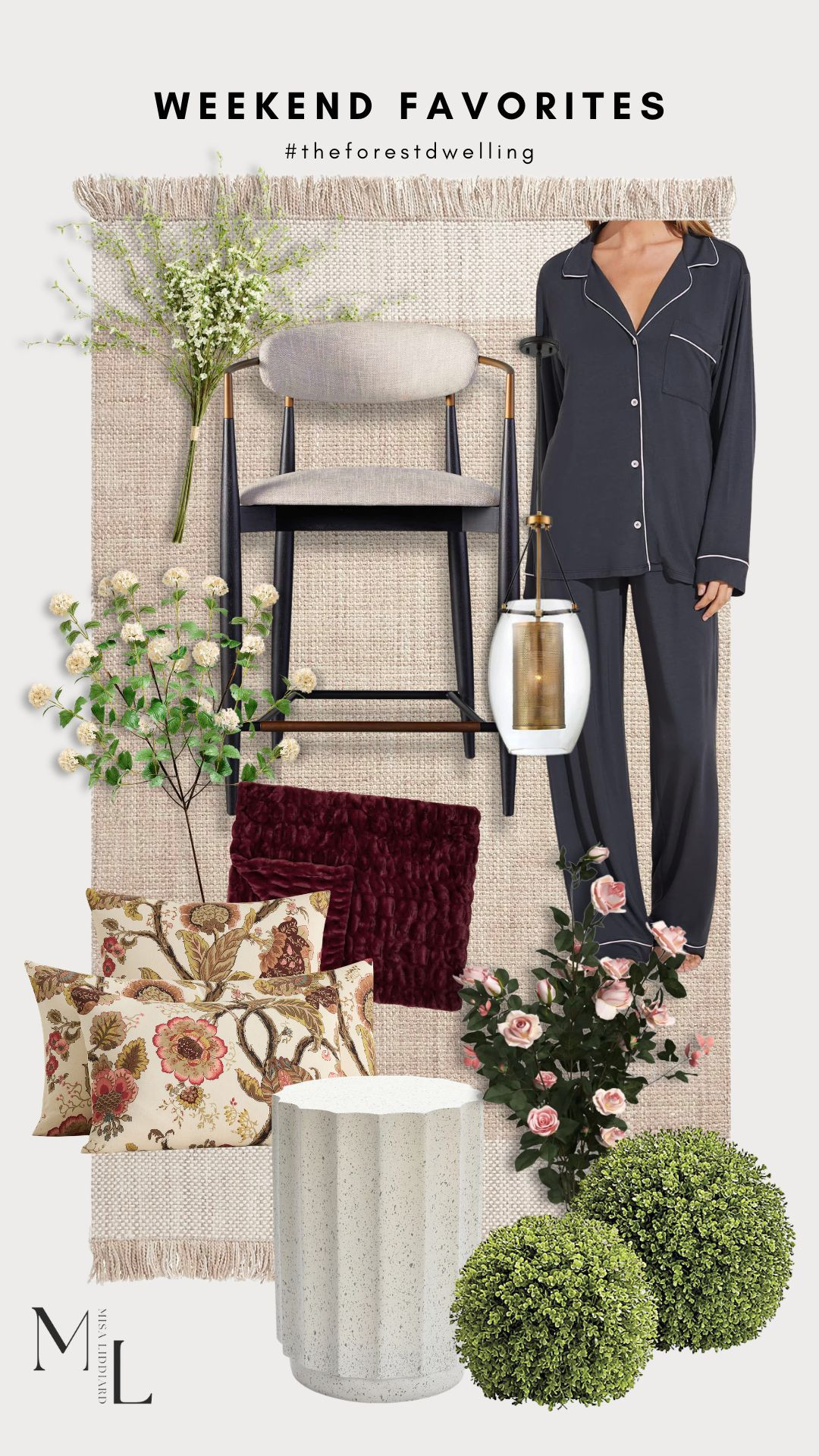 Weekend top picks! Loving all of the faux florals. Such a fun way to refresh your space for spring. These pajamas are so good. They are soft with a little bit of stretch. Love! 

 #LTKdayinmylife #LTKSeasonal #LTKHome