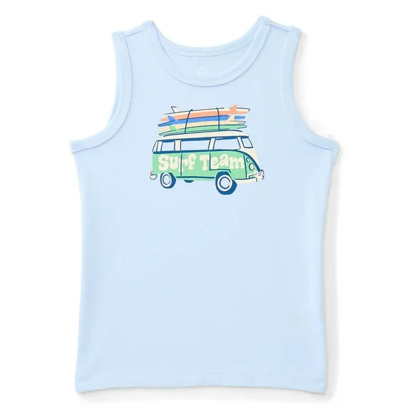 Wonder Nation Toddler Boys' Graphic Tank Top, Size 18M-5T | Walmart (US)