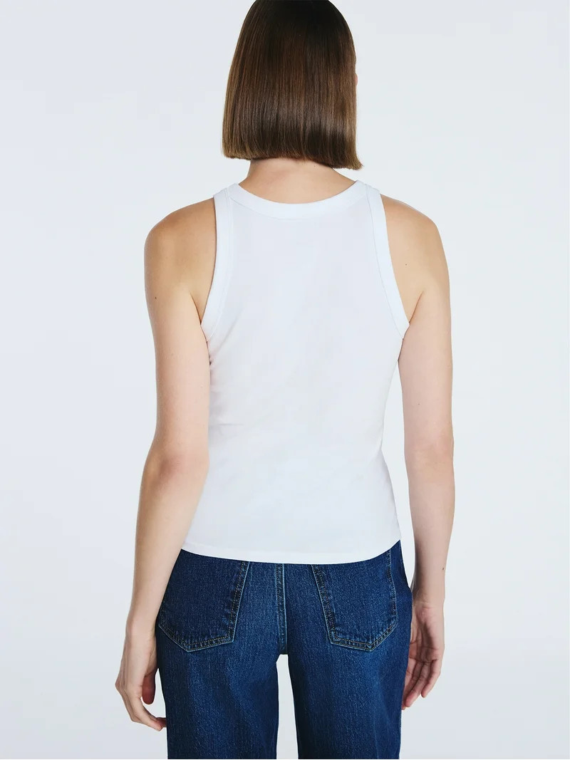 Free Assembly Women's Cutaway Tank Top, Sizes XS-XXL | Walmart (US)