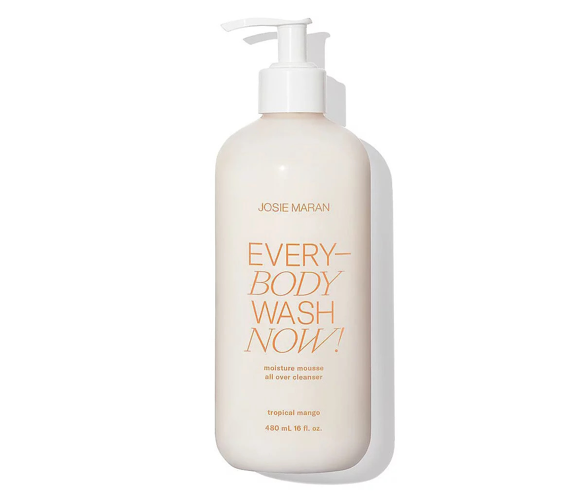 Josie Maran EveryBODY Wash Now Moisture Mousse Body Cleanser | QVC