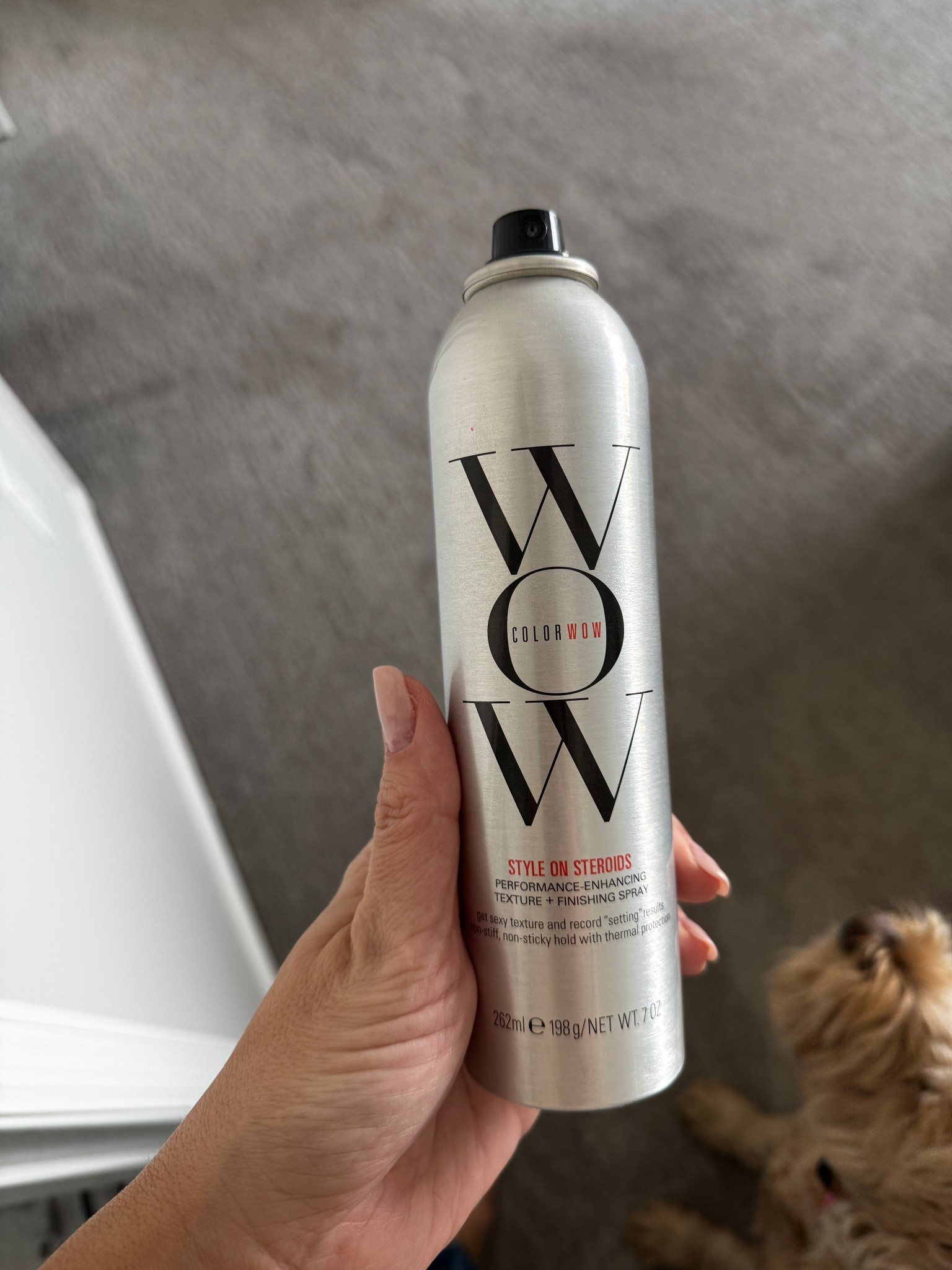 I always need this hair product on hand! It’s a great texture spray but it also holds curl really well. Just spray your hair before you curl, and it will hold the curl longer. Try it!

#LTKBeauty