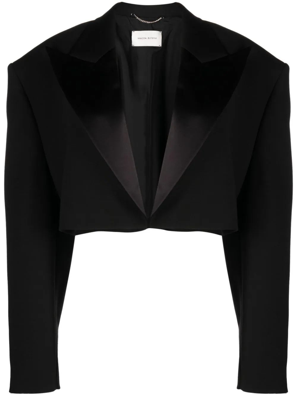 cropped tailored jacket | Farfetch Global
