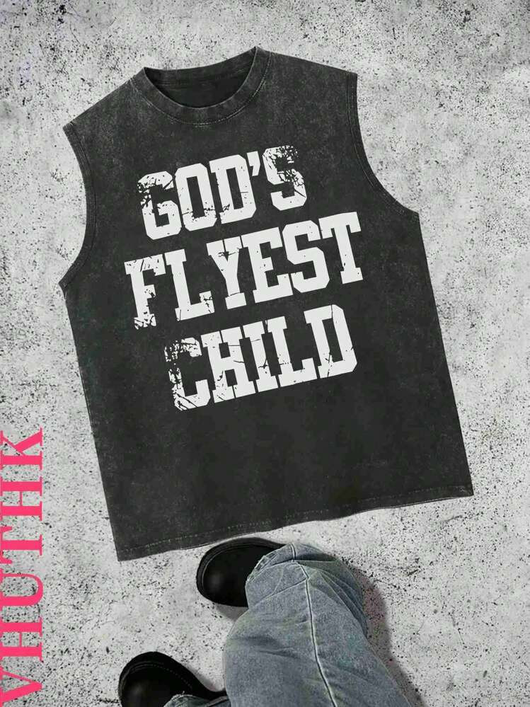 God’s Flyest Child Muscle Tee | SHEIN