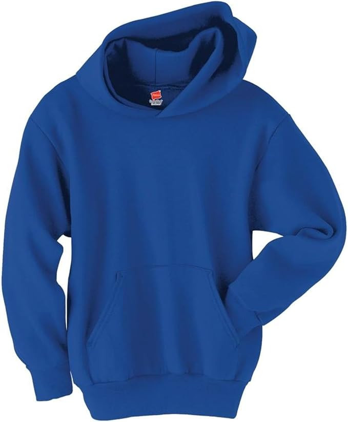 Hanes Boys' EcoSmart Fleece Hoodie, Hooded Sweatshirt for Boys, Pullover Sweatshirt | Amazon (US)
