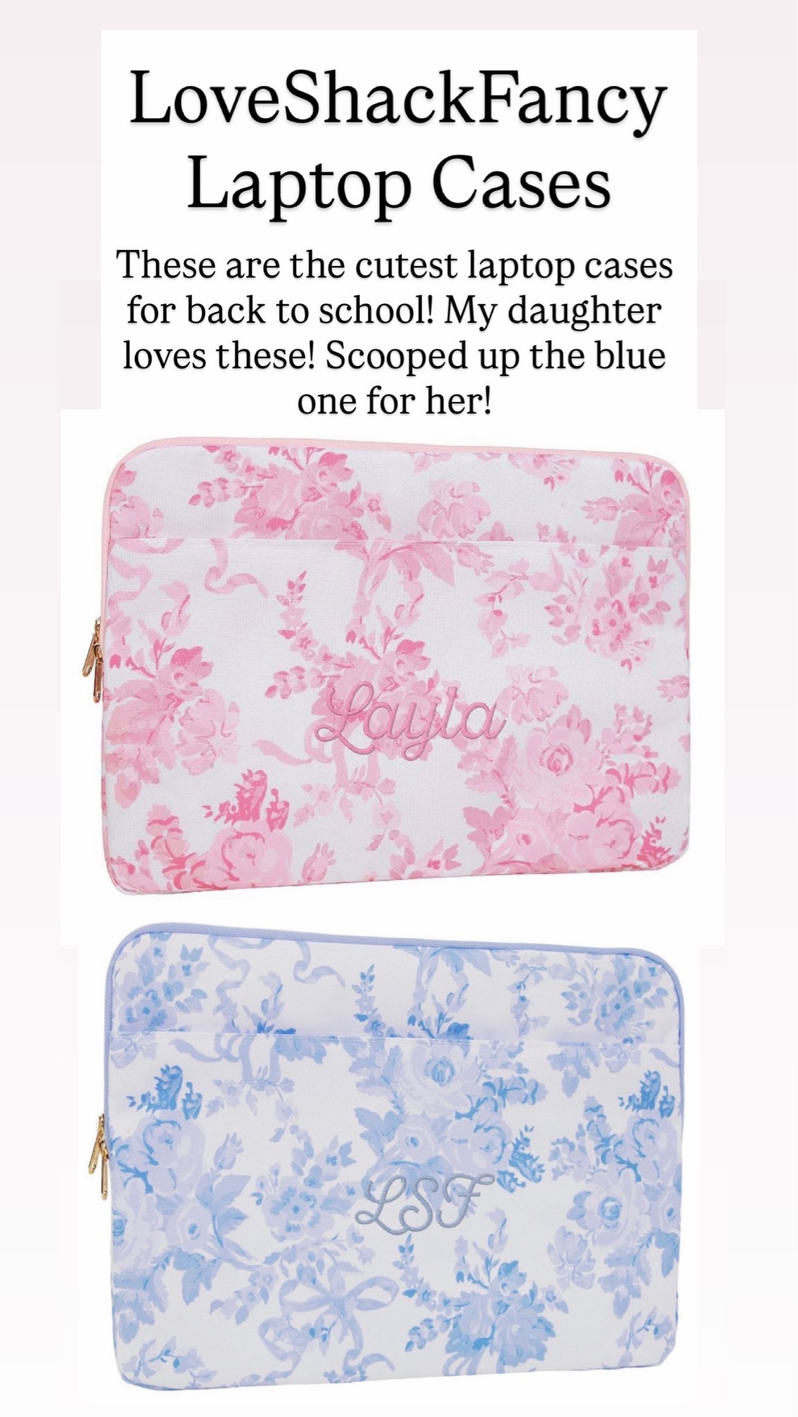 LoveShackFancy laptop cases

#LTKKids