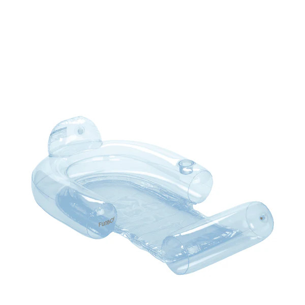 Msh Chair Float
                      Clear Blue, 53" Long | FUNBOY