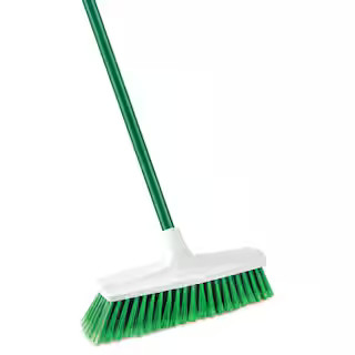 Libman 13 in. Smooth Surface Push Broom with Steel Handle 1140 - The Home Depot | The Home Depot