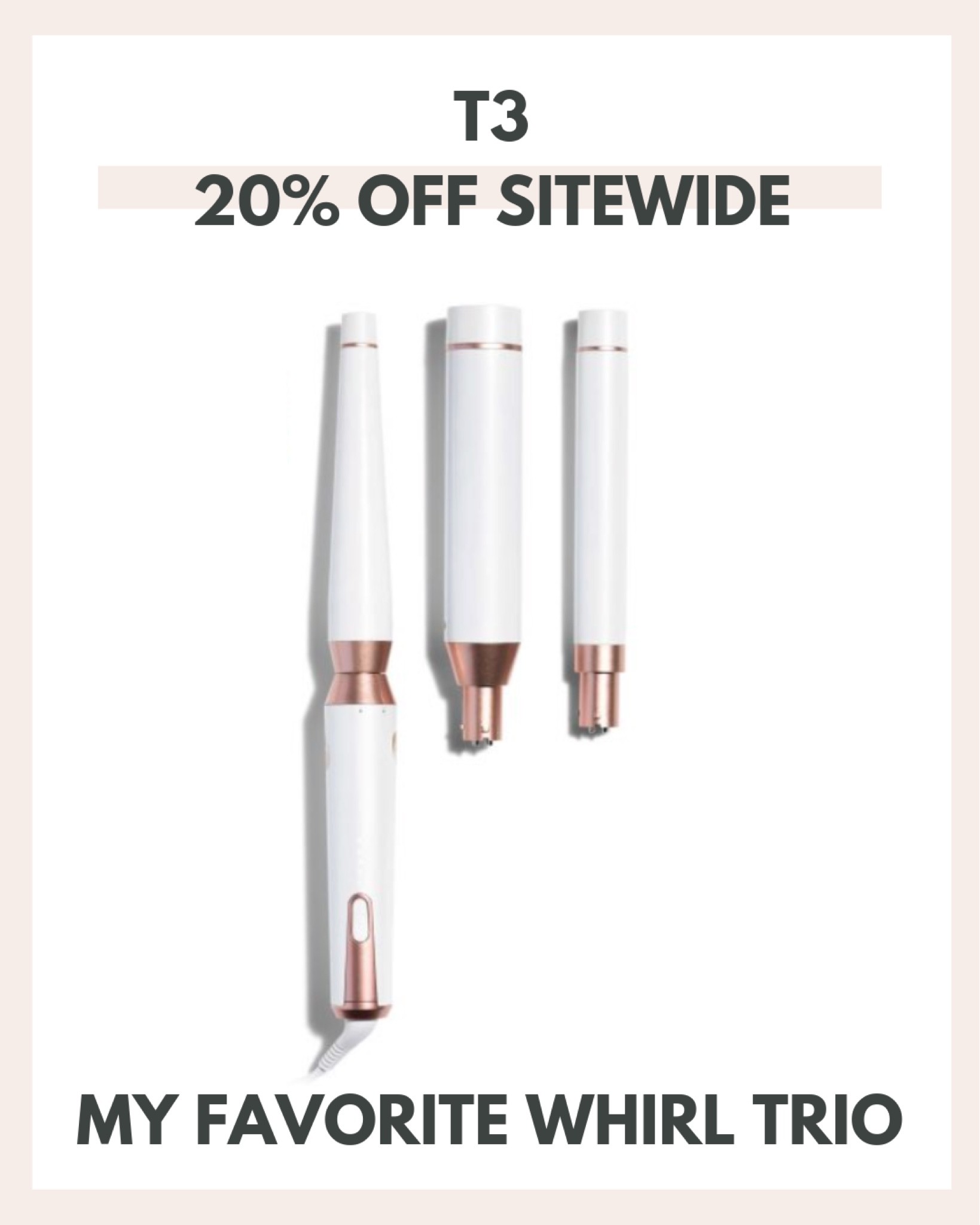 My favorite whirl trio is on sale for the LTK Fall Sale! 

#LTKSale #LTKbeauty