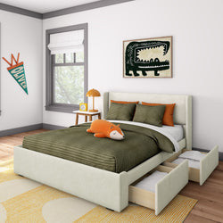 Nicholas Upholstered Queen Bed | max & lily