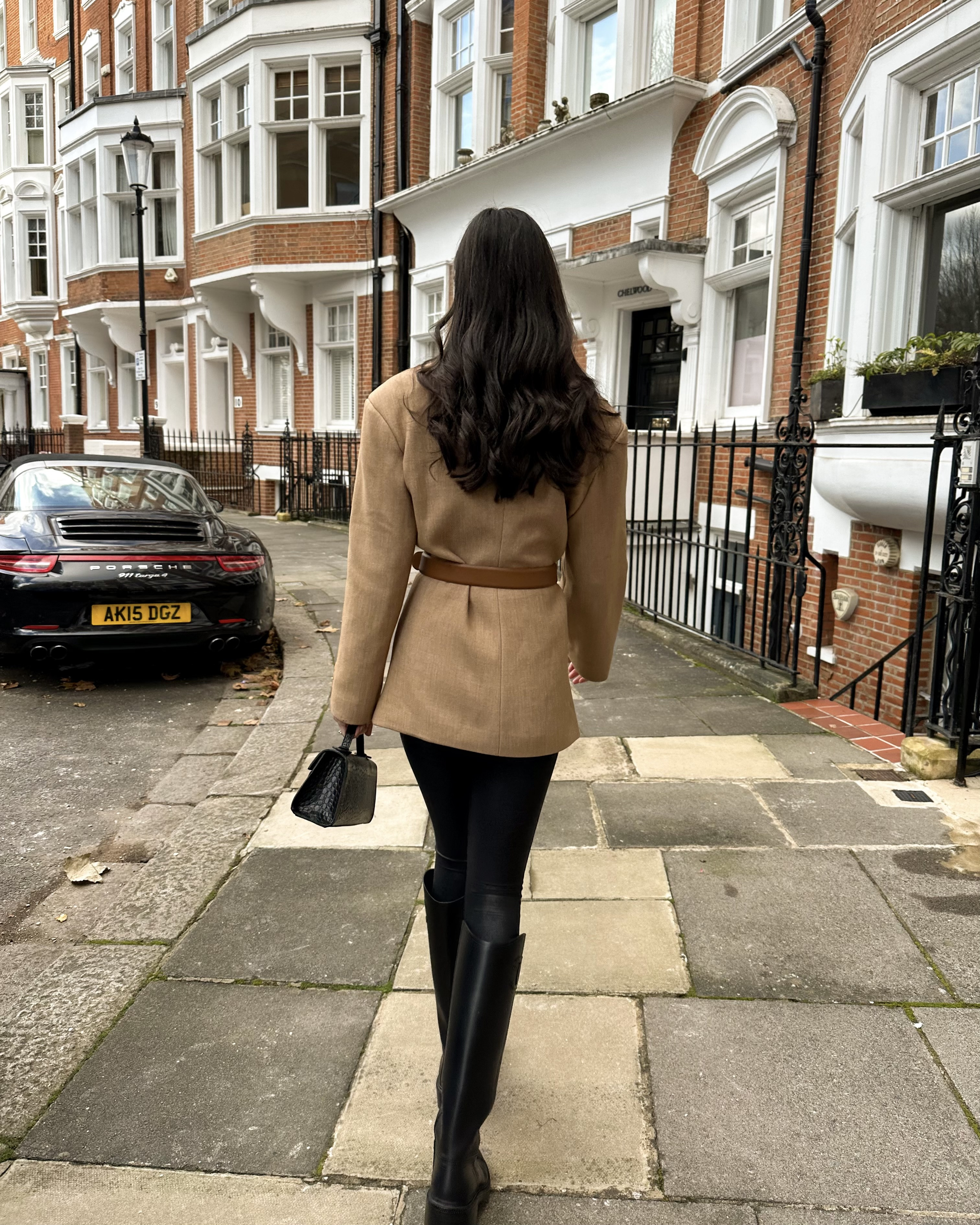Source Unknown blazer, Aritizia belt, Chanel boots, fall outfit, London. 

#LTKSeasonal #LTKShoeCrush #LTKHoliday