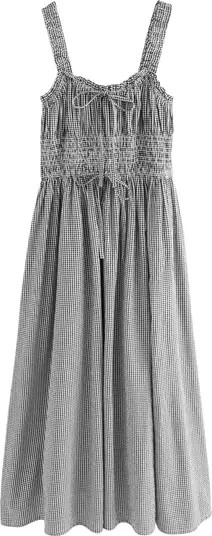 Gingham Smocked Maxi Dress | Nordstrom